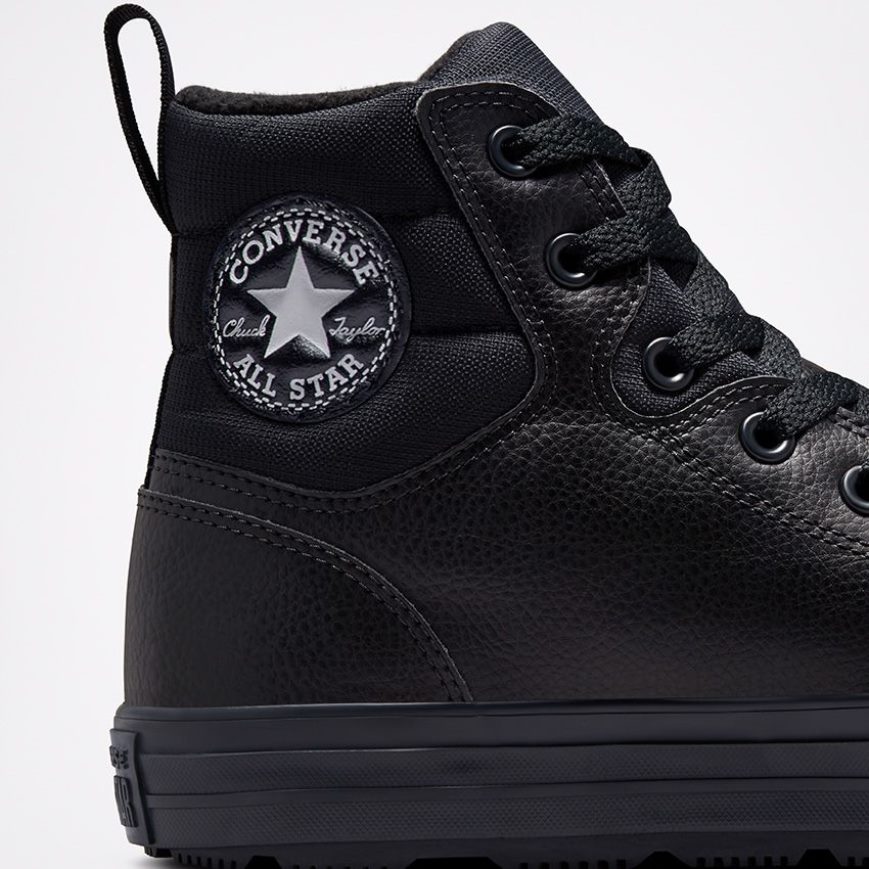 Botas de Invierno Converse Chuck Taylor All Star Berkshire Altas Hombre Negras Gris | PE 784W20